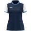 Afbeeldingen van Shirt Dynamic KM damesmaten marine/wit/hemelsblauw